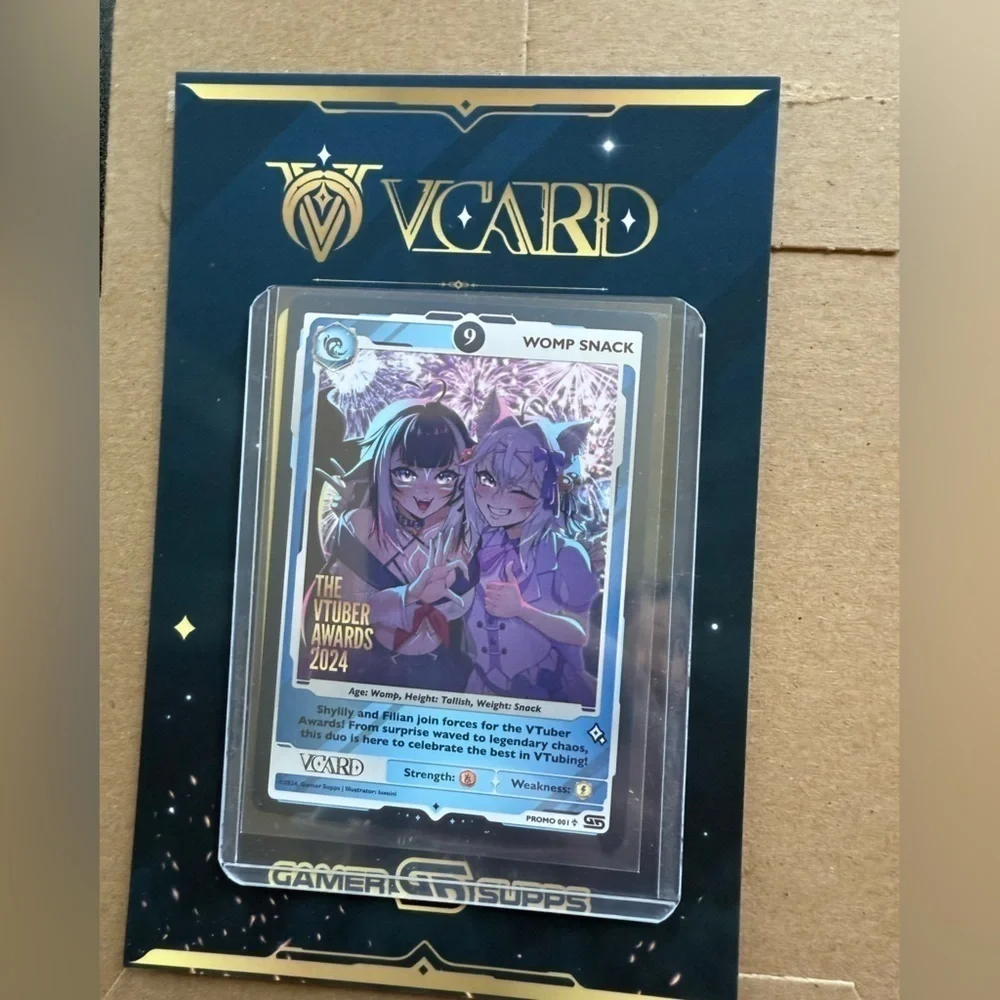 VCard Vtuber Awards 2024 Promo Card Womp Snack